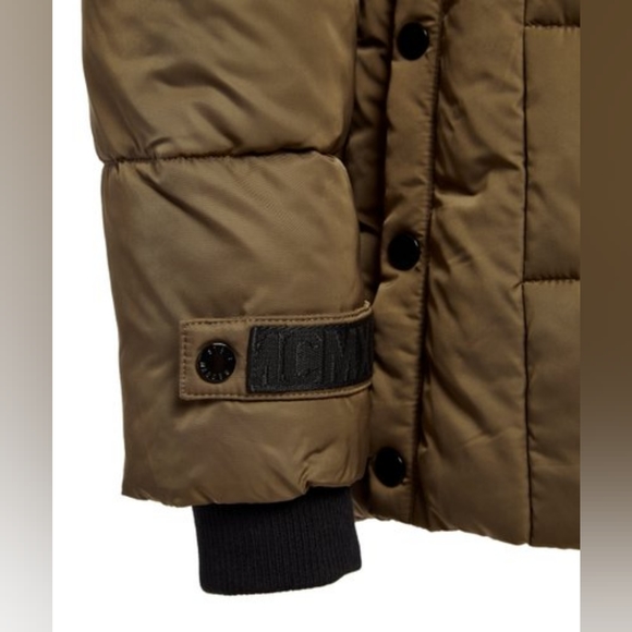 NWT Steve Madden | Olive Puffer Coat, Size XL (Plus) - Picture 3 of 4